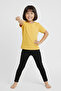 Yellow Kids T-Shirt - Unisex Cotton Short Sleeve Casual Basic Kids T-Shirt - 3