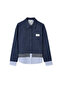 Contrast Layered Sweatshirt - 3