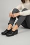 Papuç Sepeti 512 Strech 3.5 cm Wedge Heeled Casual Women's Shoes - 2