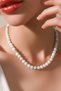 Women's Real Moonstone Necklace Premium Quality Stone 8 mm (Gift, Special Occasions)