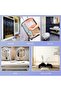 Disposable Slippers - 12 Pairs, Closed-Toe White Fluffy Spa Hotel Guest Slippers - 3