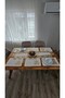 French Lace Linen Textured American Set -8 People, 9 Pieces - 4