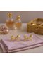 Luxury Zircon Stone Bowknot Gold Color Earrings – Tarnish-Resistant, Anti-Allergic, Stylish Design - 4