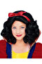 Snow White Wig with Red Bow