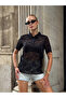Women's Polo Collar Lace Shirt - 2