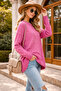 Women's Crew Neck Knitwear Sweater - 7