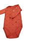 Long Sleeve Snap Body 100% Cotton 3.5-6 Years Old - 2