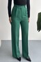 Women's Palazzo Trousers Oversize Original Cut - High Waist Wide Leg Office and Casual Chic - 7