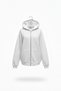 Women's Basic Zipper Hoodie – Black Shield - 2