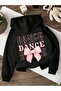 Dance Printed Hooded 100% Cotton Kids Sweatshirt - 3