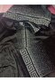Stone Embellished Hooded K Velvet Feraca/Abaya and Sleeve C Bag I - 6