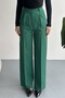 Women's Palazzo Trousers Oversize Original Cut - High Waist Wide Leg Office and Casual Chic