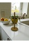 Bamboo Round Paper Towel Holder Napkin Holder - 4