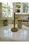 Bamboo Round Paper Towel Holder Napkin Holder - 7