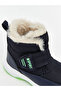New Season Navy Blue Baby Boy Boots with Fur Inside from Güli̇s Gi̇yi̇m - 6