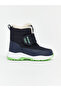 New Season Navy Blue Baby Boy Boots with Fur Inside from Güli̇s Gi̇yi̇m - 2
