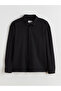 Lcw Vision Black Regular Fit Long Sleeve Dobby Men's Shirt - 5