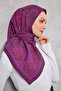 Silkhome Non-Slip, Firmly Structured Scarf - a Fine Touch of Timeless Elegance 90X90Cm - 161011-07 - 6