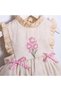 Flora Embroidered Detail Girls' Dress - 5