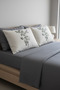 Clasy Cotton Satin 2-Piece Covered Pillowcase 50X70 Cm. Dotta Haki - 5