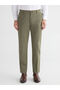 Green Standard Fit Men's Trousers - 3