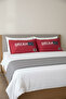 100% Cotton Ranforce 2-Piece White Pillowcase with Cover 50X70 Cm. - 4