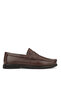 , Men's Genuine Leather Casual Shoes 1611065Z301 Brown