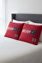 100% Cotton Ranforce 2-Piece White Pillowcase with Cover 50X70 Cm.