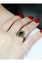 Natural Stone Onyx Natural Stone Antique Adjustable Antique Women's Ring Euy91O