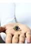 Natural Stone Amethyst Natural Stone Antique Adjustable Women's Ring Euy91Amt - 3