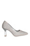 Solly Silver Stone Stiletto Women's Heeled Shoes