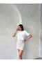 Pocket Detailed T-Shirt - Cream Powder |   D2860 - Cream Powder - 3