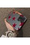 Samsung Galaxy A23 Compatible Hard Acrylic Back Silicone Edge Lens Protection Five Star Pattern Case - 4