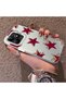 Realme Note 50 4g Compatible Hard Acrylic Back Silicone Edge Lens Protection Five Star Pattern Case - 2