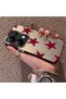 Redmi Note 13 Pro 4g Compatible Hard Acrylic Back Silicone Edge Lens Protection Five Star Pattern Case - 3