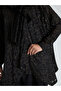 Patterned Chiffon Kimono Blouse - 5
