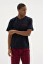 95% Cotton Short Sleeve New Men's Stylish Design Pajama Set - 2