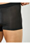 Men Black Solid Trunks - 3
