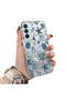 Samsung Galaxy M15 Compatible Hard Acrylic Back Silicone Edge Lens Protection Stylish Print Case