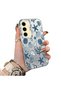 Samsung Galaxy S24 Fe Compatible Hard Acrylic Back Silicone Edge Lens Protection Stylish Print Case
