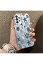Samsung Galaxy A73 Compatible Hard Acrylic Back Silicone Edge Lens Protection Stylish Print Case - 2