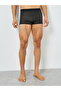 Men Black Solid Trunks