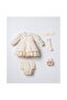 Baby Girl Cotton Dress 5-Piece Boxed Set - 2