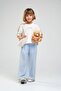 4-8 Years Old Seashell Sugar Girls' Set-Ice Blue