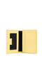 Men's Genuine Leather Yellow Card Holder - 4