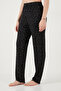 Patterned Standard Fit Ribbon Detailed Short Sleeve Pajama Set Pajama Set 6091435 - 6