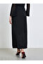 Women Black Straight Fit Maxi Skirt - 4