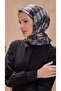 وشاح ناعم فاخر بنمط هندسي