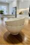 6-Person Ceramic Soup Presentation Serving Bowls Cream - 2