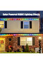 20m Solar RGBIC Lights String Outdoor Dreamcolor Fairy String Lights Solar Powered with Remote, Mult - 5